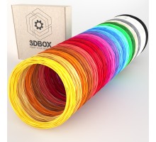 PLA пластик для 3d-ручки | Набір 20 кольорів по 10 метрів + 3м люмінесцентного в подарунок